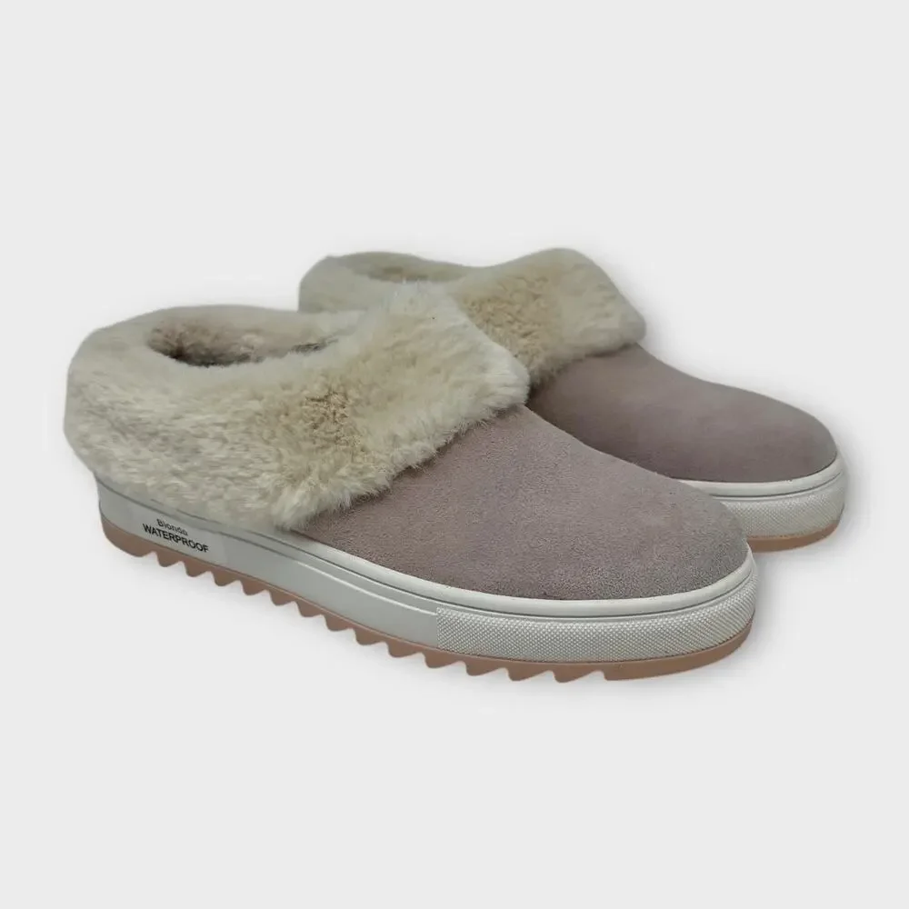 Blondo Suri Waterproof Slip-On Sneakers Pink Suede Size 5.5